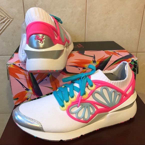 NIB PUMA x SOPHIA WEBSTER CAGE SNEAKERS Shoes US 9 - Picture 7 of 14